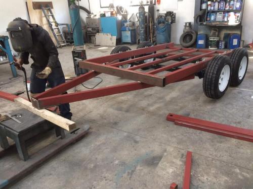 Trailer front assembly